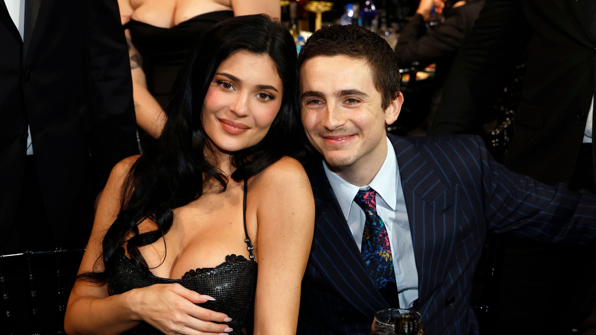 Timoth&amp;eacute;e Chalamet and Kylie Jenner attend the 31st annual Critics Choice Awards