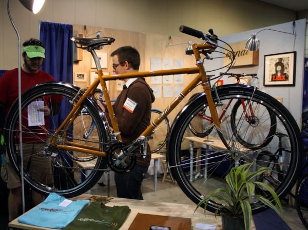 Signal Cycles built this bike around a 'new old stock' Shimano Deore XT group that a customer had in storage.