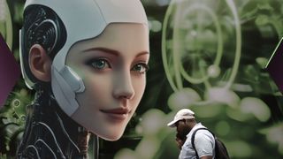 Female robot/AI