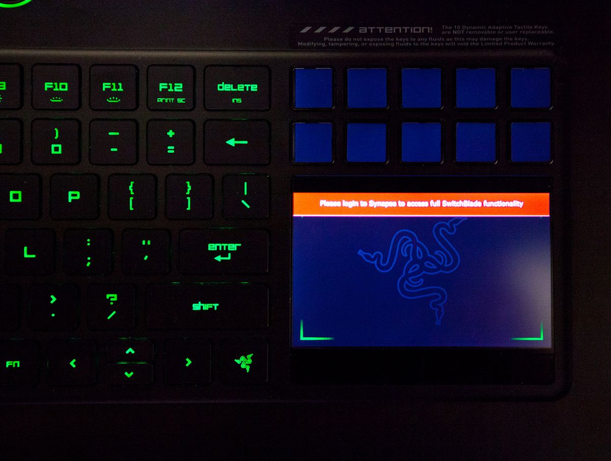Razer Synapse And Other Included Software Razer's SecondGeneration Blade Notebook Review