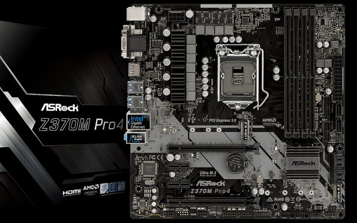 Z370m pro4 какие процессоры поддерживает