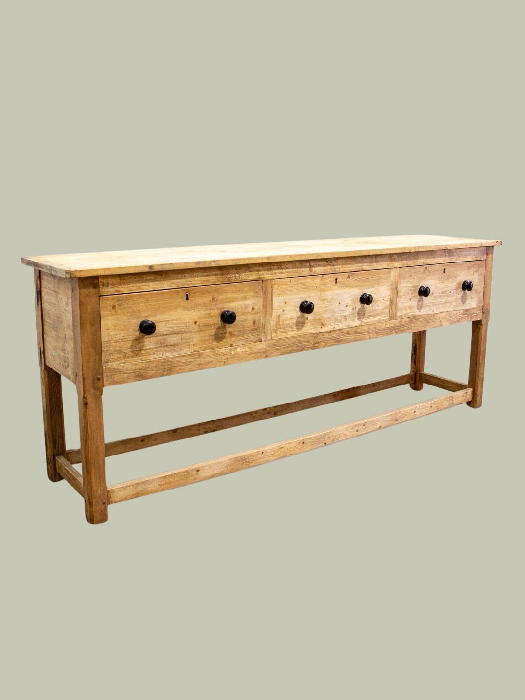 Vinterior, Very Large Pine Dresser Base With 3 Large Drawers
