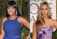 Jennifer Hudson &amp; Leona Lewis - Jennifer Hudson and Leona Lewis reveal Sex and The City single - Celebrity News - Marie Claire