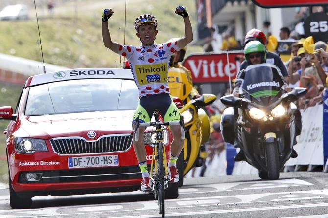 Rafal Majka wins stage 17 at the Tour de France