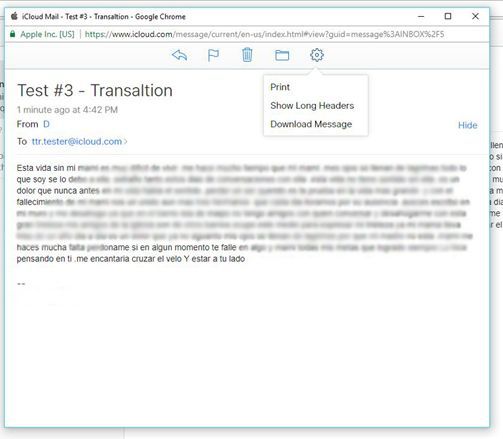 This free email service doesn&rsquo;t include a message translator.
