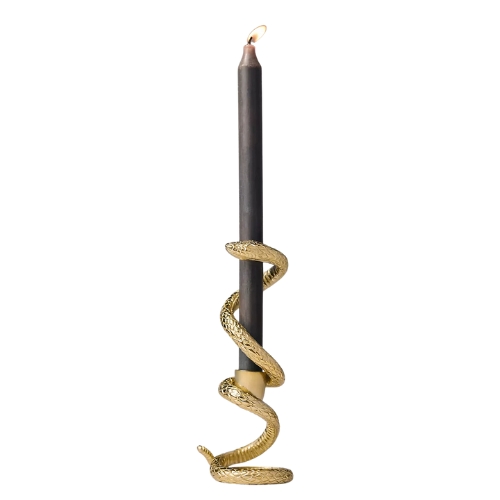 Anthropologie, Adelle Snake Taper Candle Holder