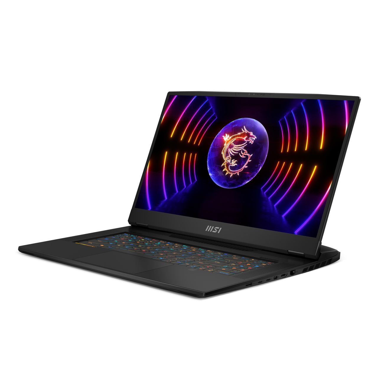 MSI Titan GT77 HX gaming laptop.