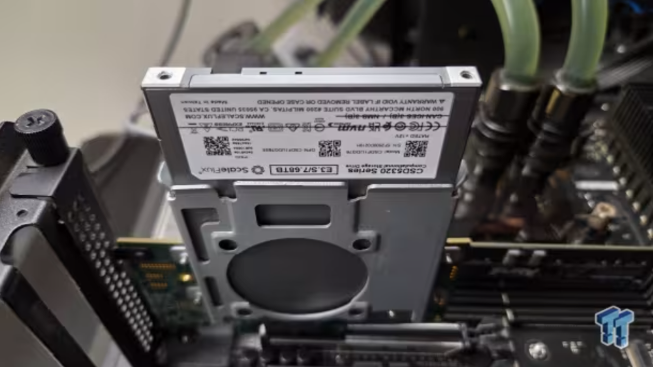 'Like nothing else out there': Scaleflux's extraordinary SSD compresses datasets on the fly and delivers equally staggering performance, says review