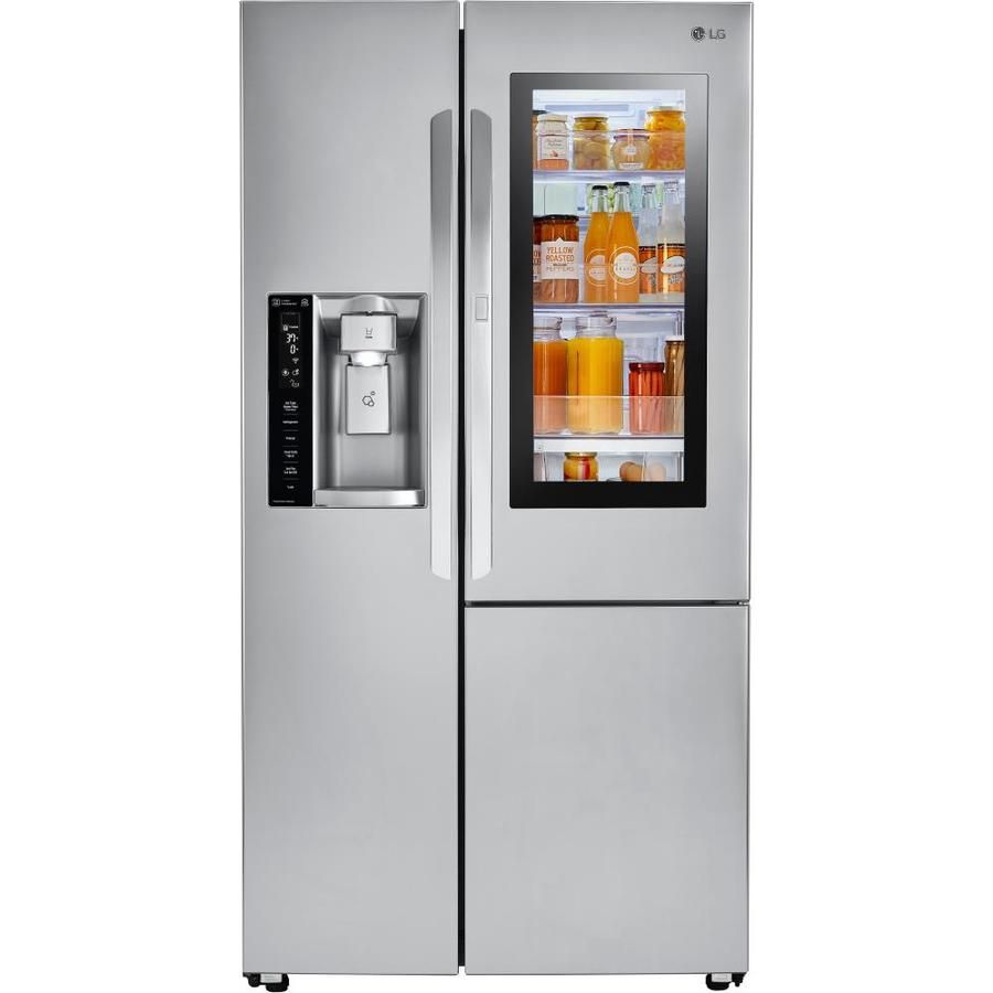 Lg 708l Instaview Refrigerator Gf V708bsl Refrigerator Home Appliance Store Appliance Store