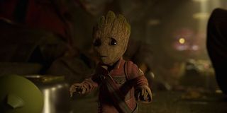 Baby Groot in Guardians of the Galaxy Vol. 2