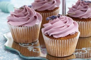 Lavender and honey cupcakes