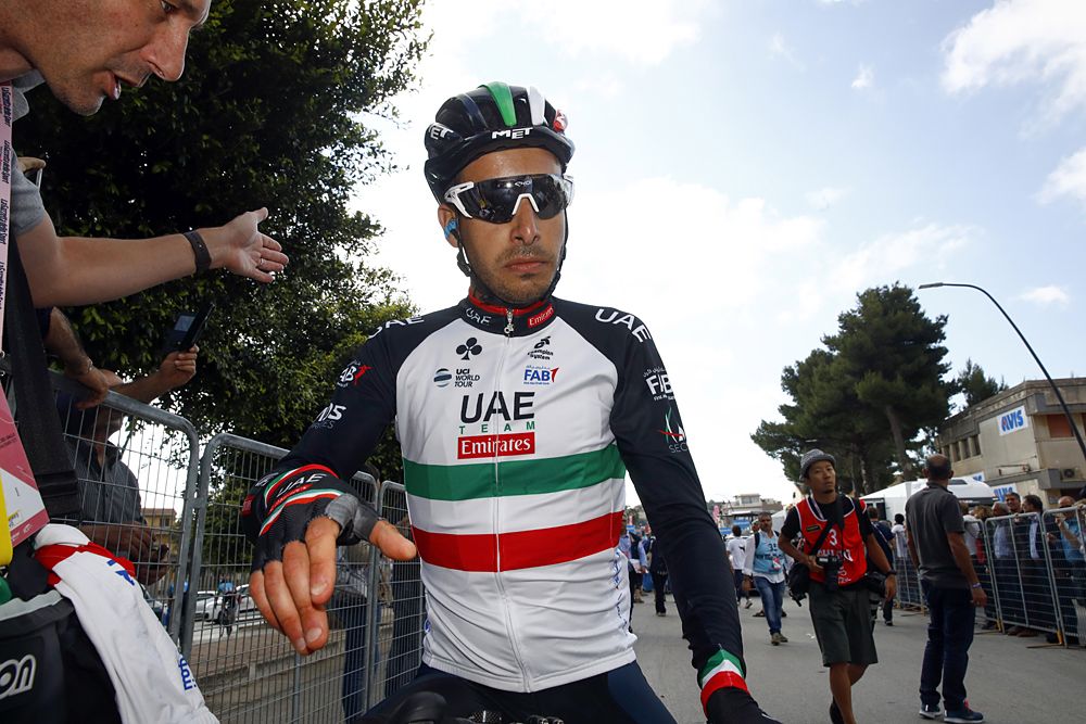 Fabio Aru after stage 5 of the Giro d'Italia