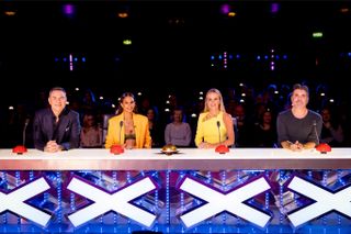 Britain's Got Talent judges David Alesha Amanda and Simon