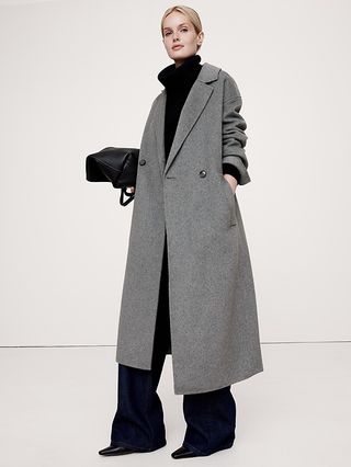 Double-Faced Wrap Coat