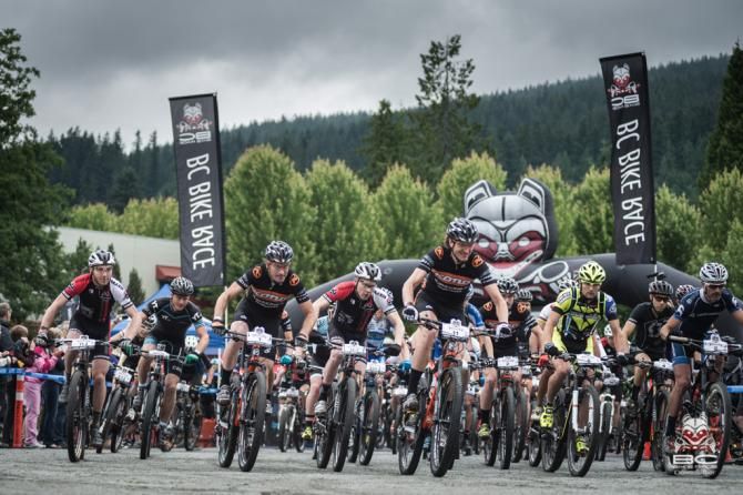 The race start from North Vancouver's Argyle Secondary School.