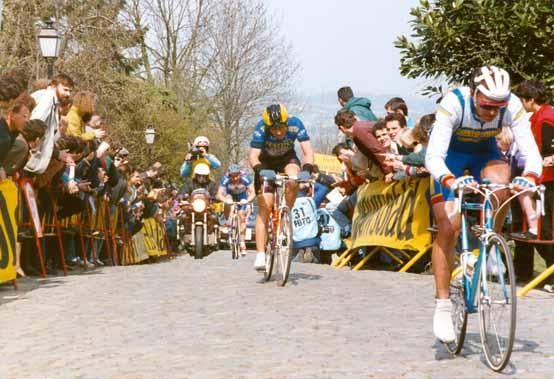 Jacky Durand grinds clear for a shock win in 1992.