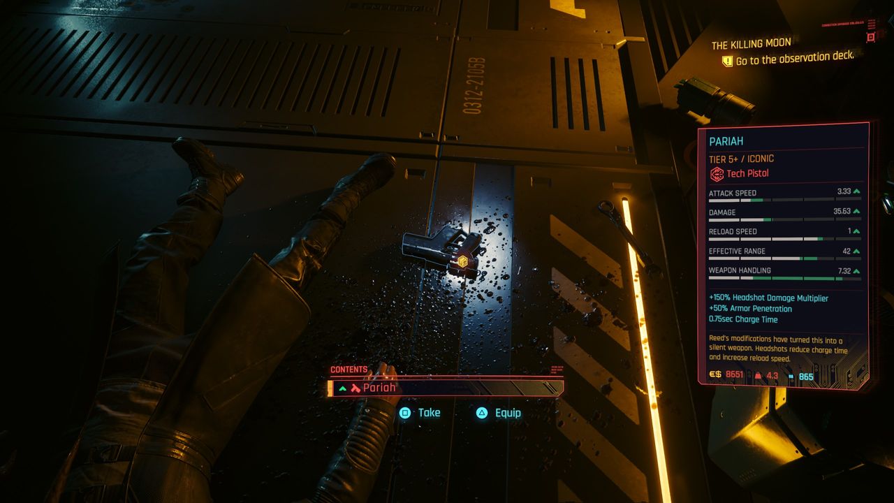 Cyberpunk 2077: Phantom Liberty endings - Pariah