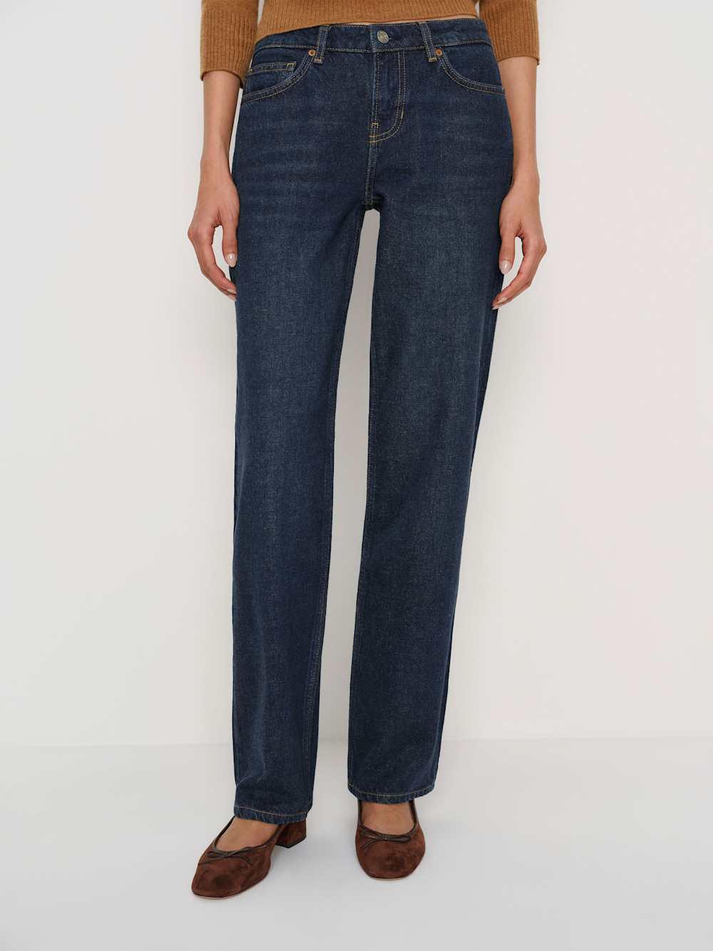 Charlee Low Rise Straight Leg Jeans