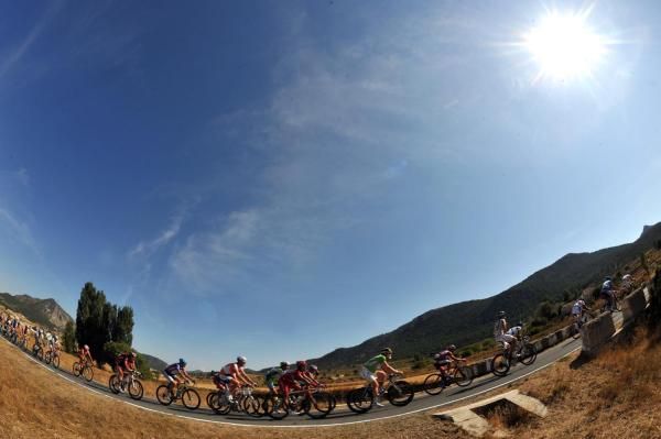 It was a hot and sunny day in Spain.