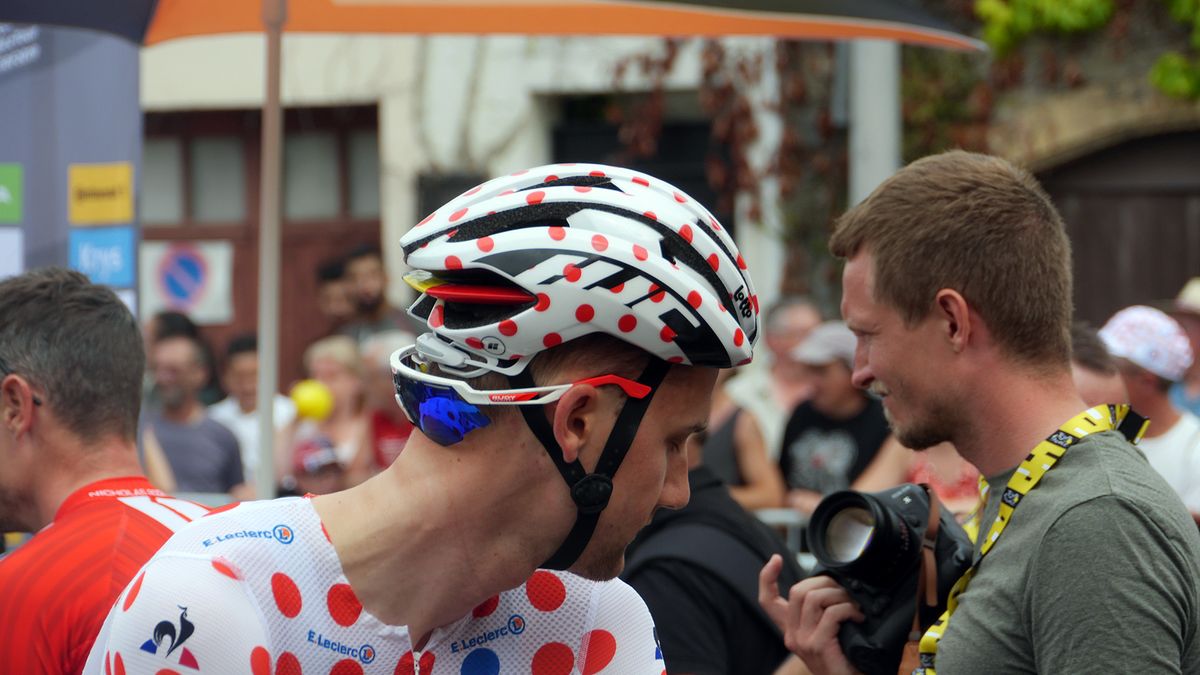 Tim Wellens' HJC Ibex aero helmet
