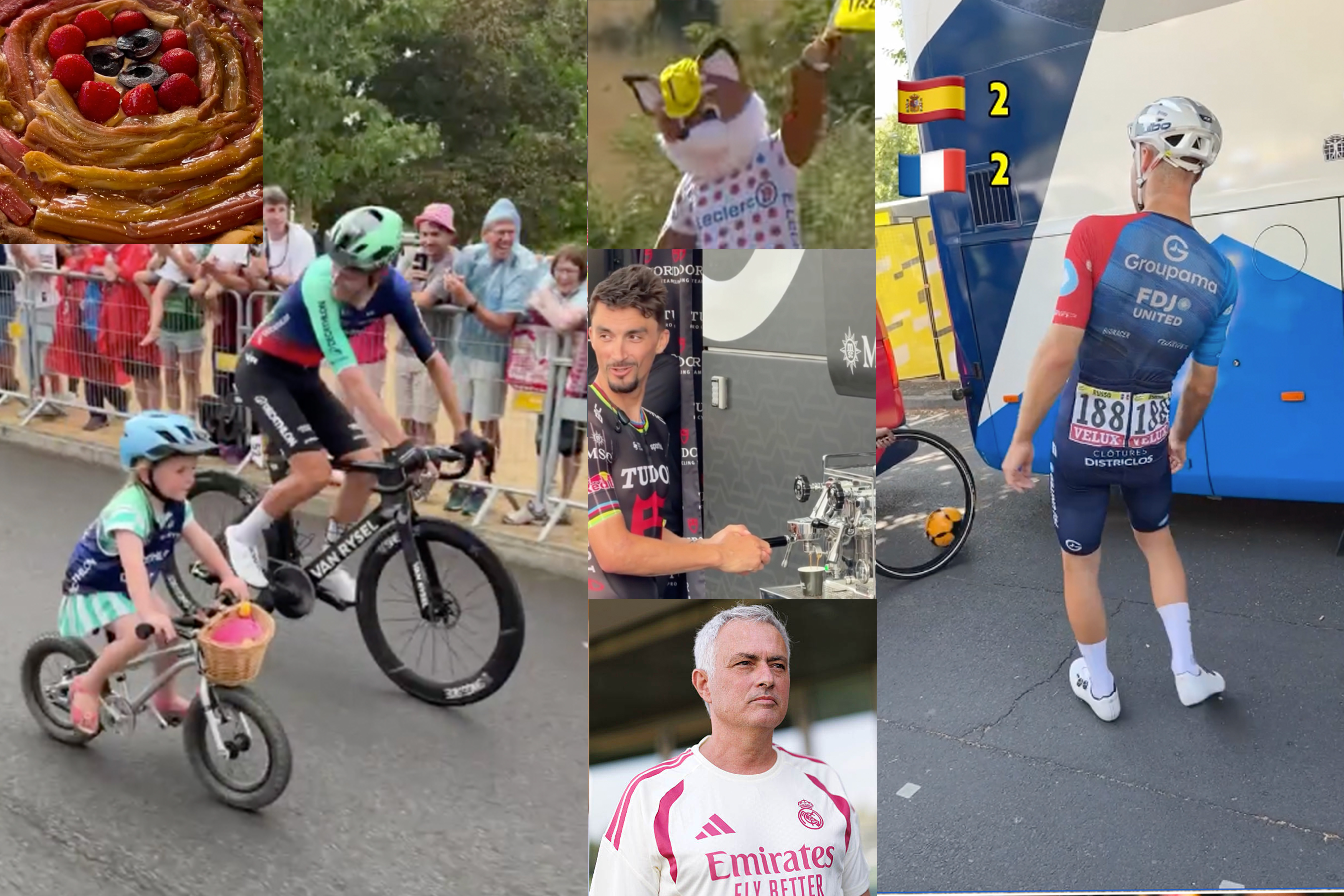The second week of the the Tour de France in social media