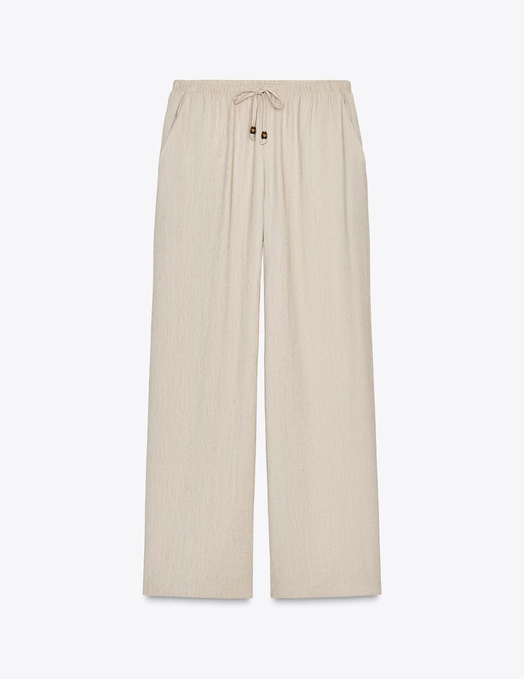 Zara , Wide Leg Trouser with Elasticated Waistband