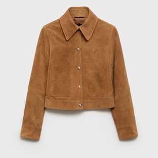 Mango Tan Suede Jacket