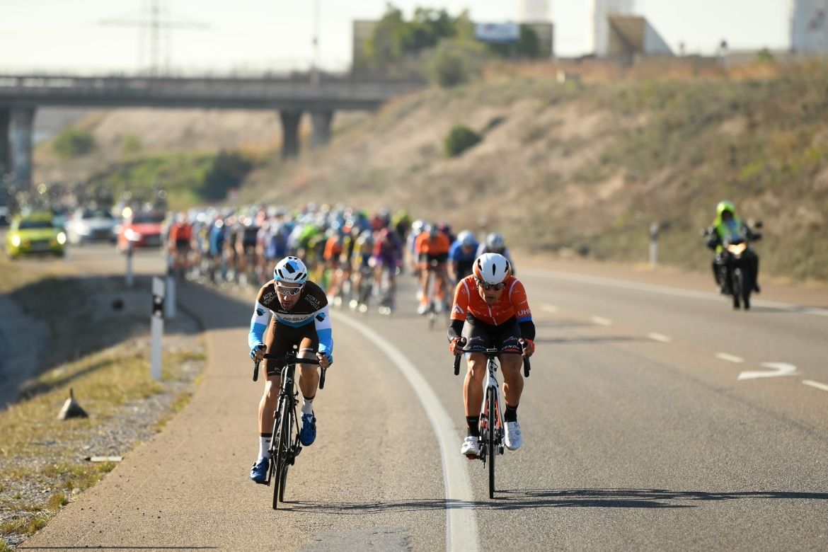 There were plenty of attacks at the start of the stage