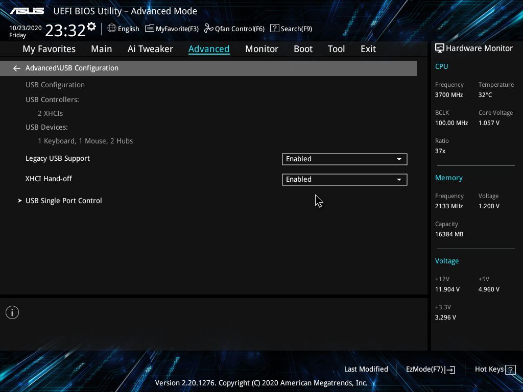 Asus Prime Z490M-Plus BIOS