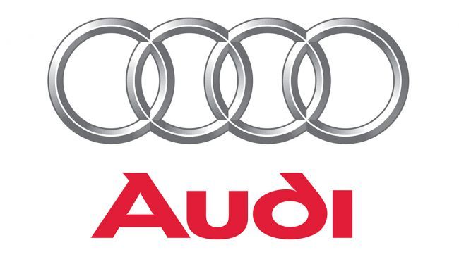 Old logo: 3D shading on the rings and a wordmark to boot