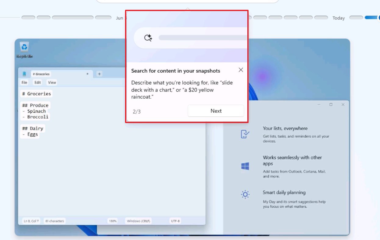 Recall app tips
