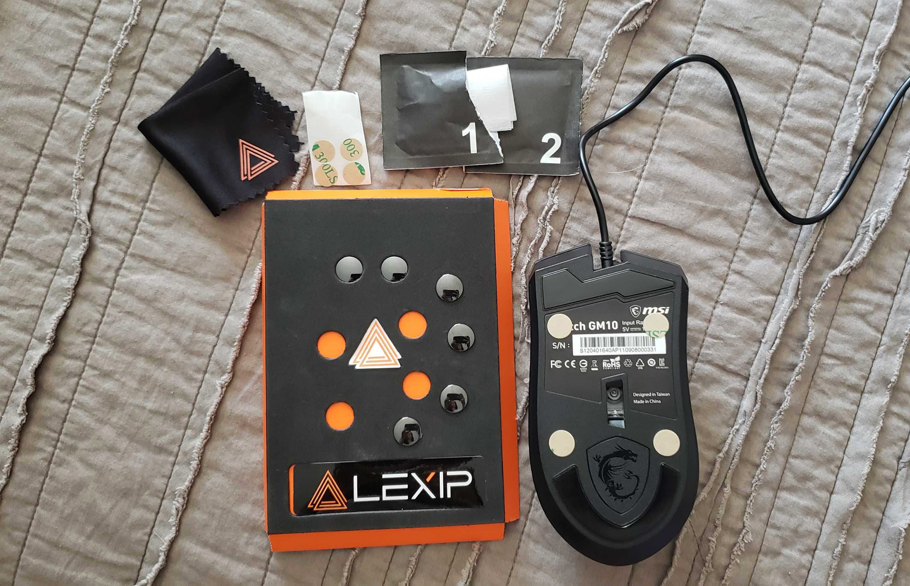 Lexip Mo42 ceramic glide feet