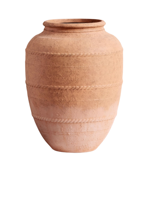 Sienna Fiber Stone Outdoor Planters