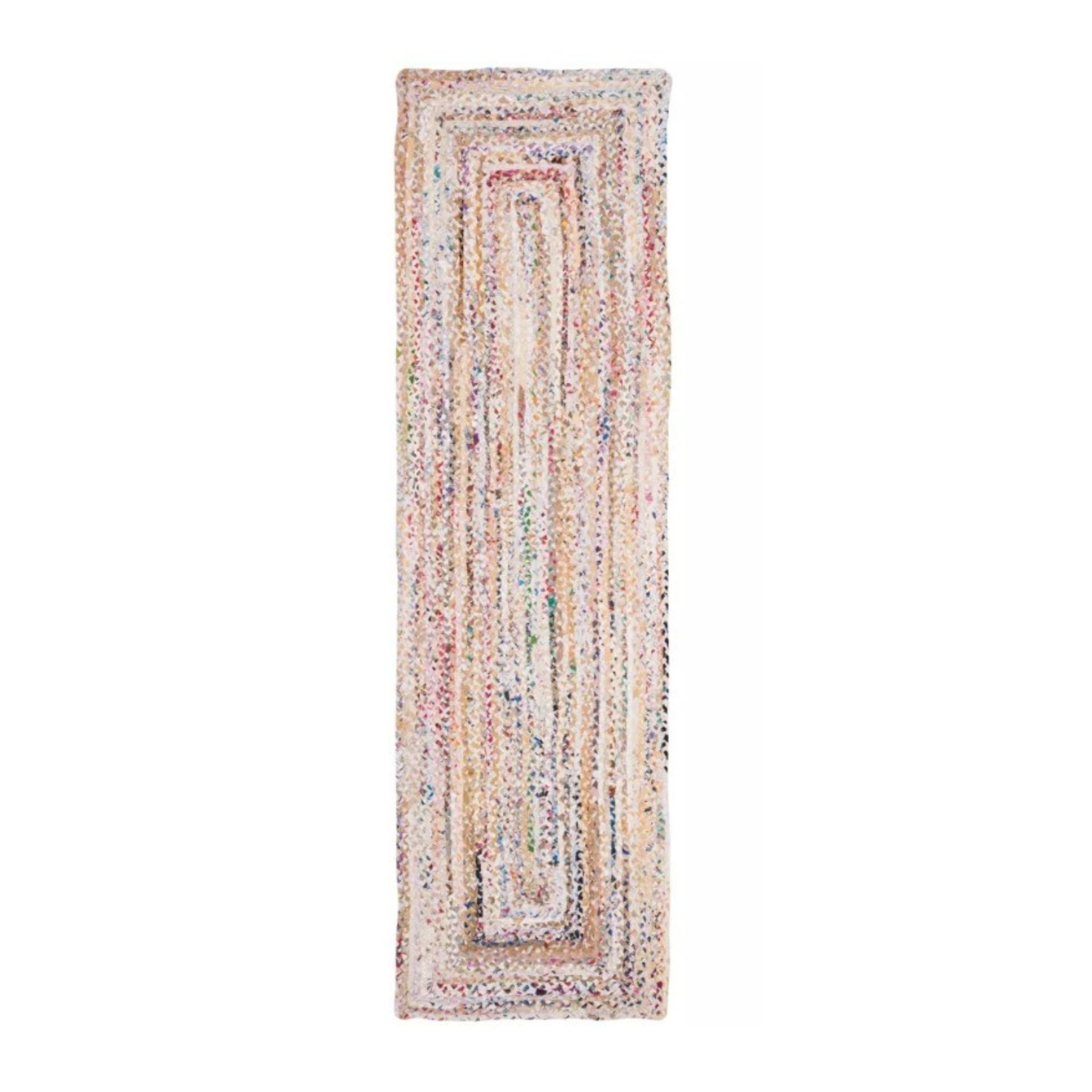 Permadani pelari yang ditenun dengan warna-warni