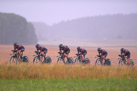 Canyon-SRAM compete during the 11th Open de Suede Vargarda 2018 a 42,5km Women's Team Time Trial from Vargarda to Vargarda