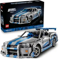 Lego Technic 2 Fast 2 Furious Nissan Skyline GT-R (R34) Car 42210
