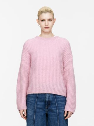 Wool-Mohair Blend Jumper