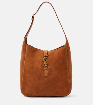 Le 5 à 7 Small Suede Shoulder Bag