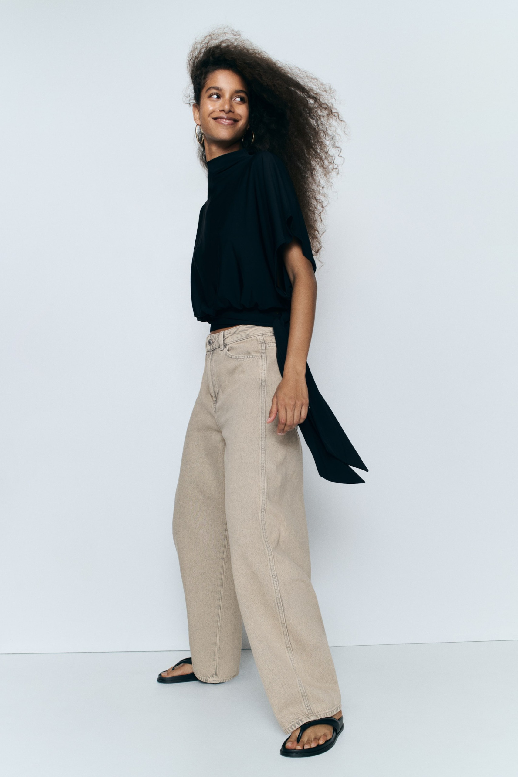 Barrel High Waist Jeans