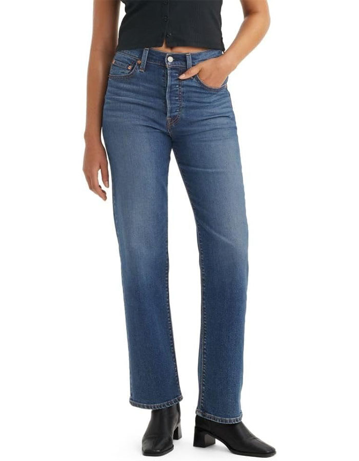 Levi&#039;s Women&#039;s Ribcage Straight Full Length Jeans, (new) the Last Straw, 27