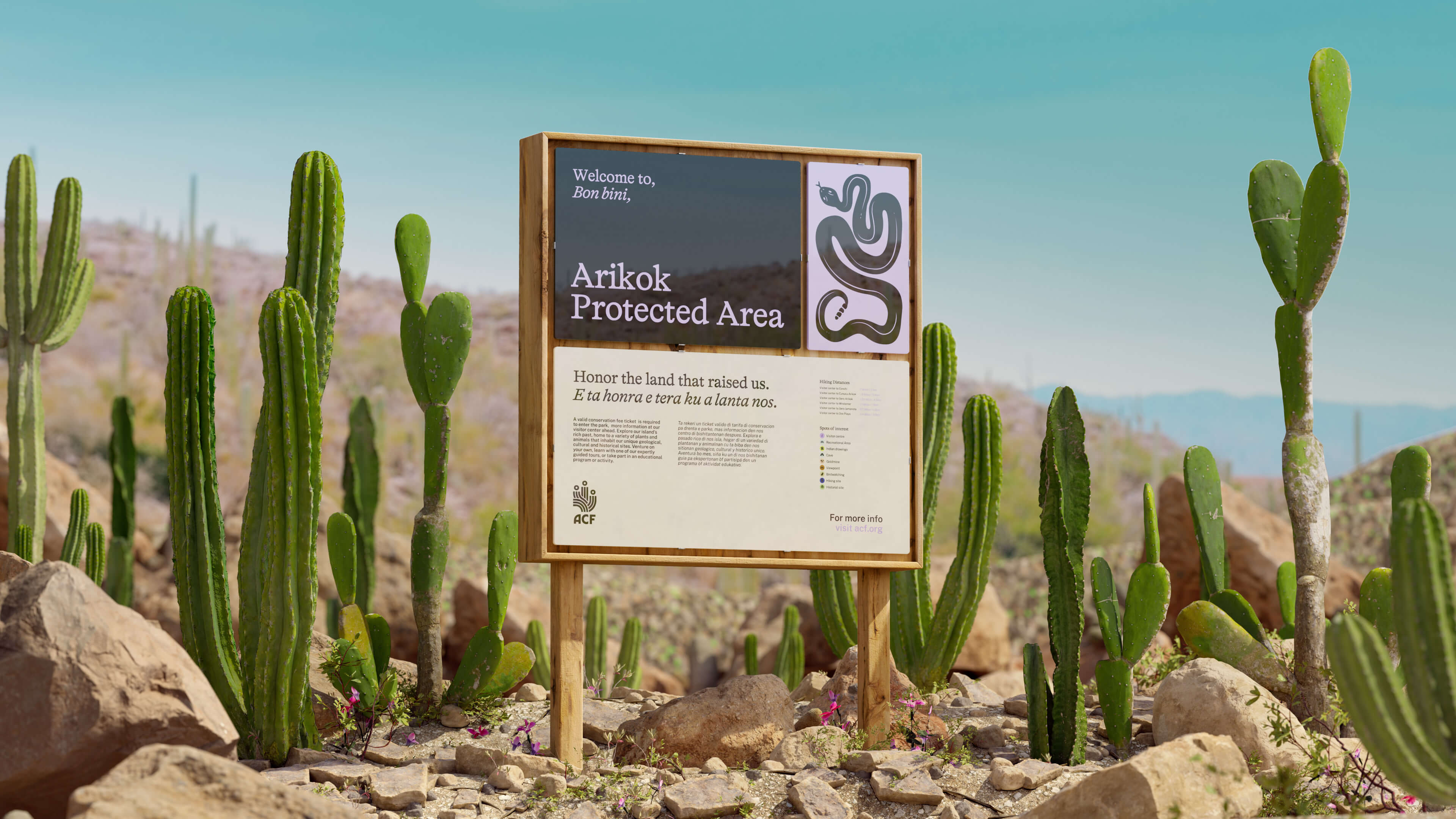 Aruba Conservation Foundation rebrand