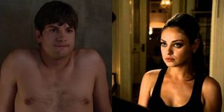Ashton Kutcher in No Strings Attached and Mila Kunis in Friends with Benefits