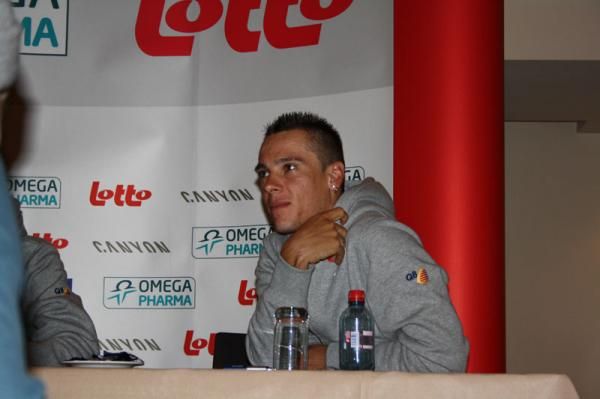 Philippe Gilbert (Omega-Pharma Lotto) distanced himself from the Tour de France