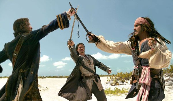 pirates of the caribbean swordfight