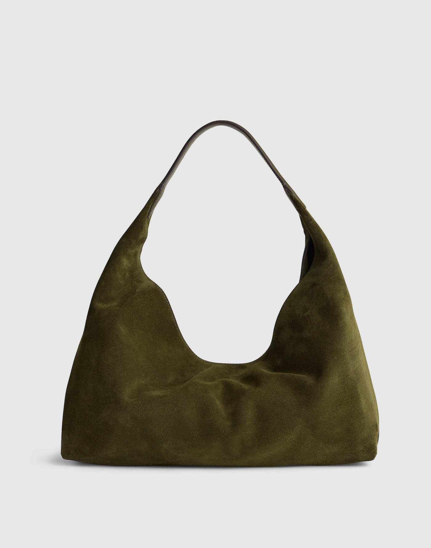 Madewell, The Mylie Shoulder Bag in Italian Suede