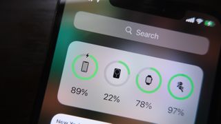 Apple MagSafe Battery Pack review: Batteries widget