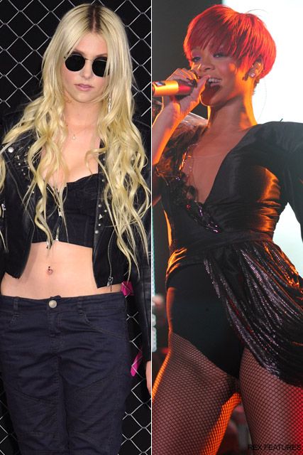 Taylor Momsen and Rihanna - Taylor Momsen: Rihanna is a rock &#039;wannabe&#039; - Rihanna - Gossip Girl - Celebrity News - Marie Claire 