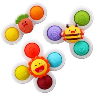 Aiuokya Suction Cup Spinner Toys (3 pack)
