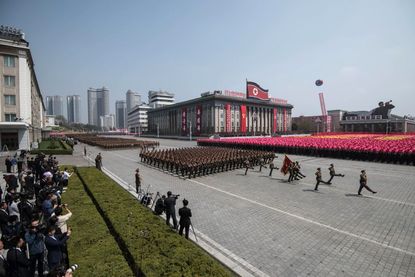 Military parade in Pyongyang