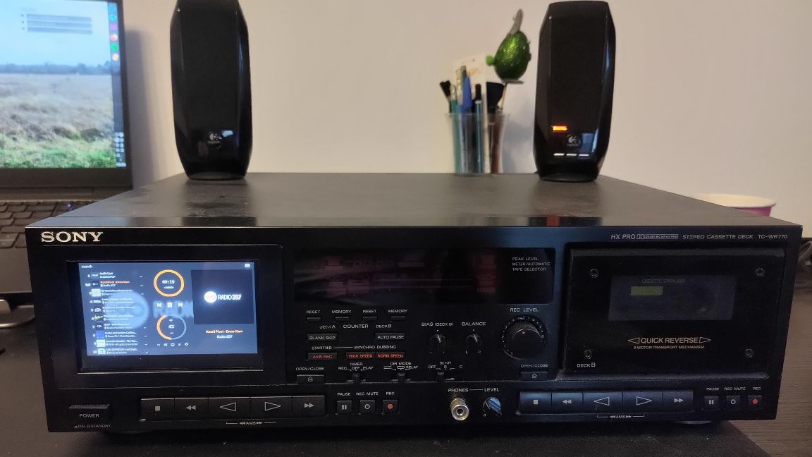 Raspberry Pi verwandelt ein altes Sony-Kassettendeck in eine drahtlose ...
